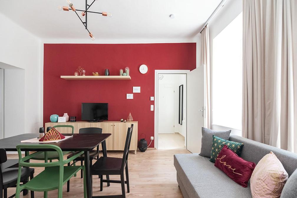 Colorful Apartment Facing Green Courtyard Vienna Exterior photo